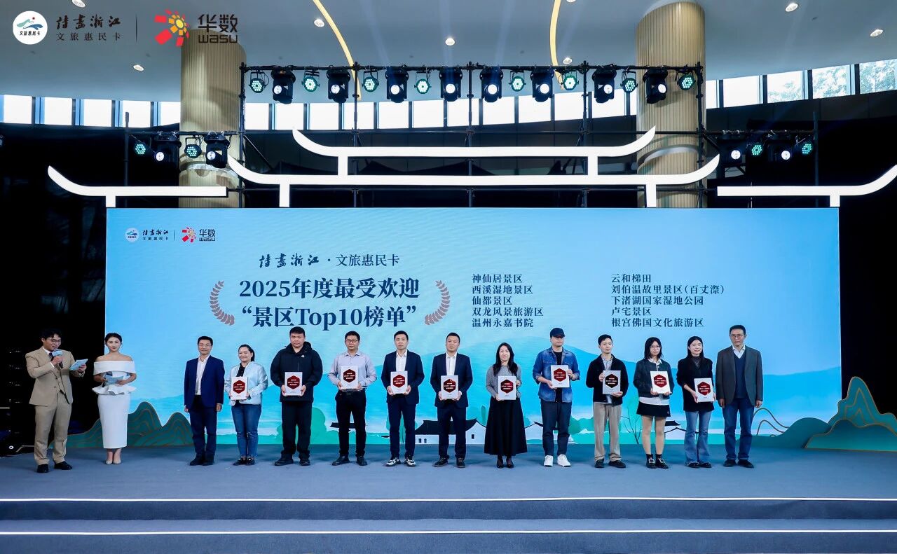 “最受欢迎景区”→仙都又双叕获奖了！